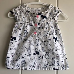 Carters infant summer shirt
